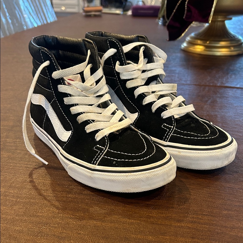 Vans Classic Black and White High-Tops